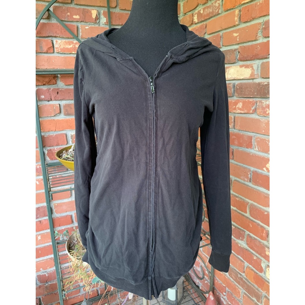 Motherhood maternity zip up hoodie -medium